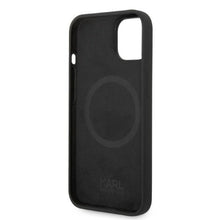 Заредете изображение във визуализатора на галерията – Karl Lagerfeld KLHMP14MSNCHBCK iPhone 14 Plus 6.7" hardcase black/black Silicone Choupette MagSafe
