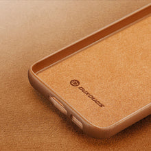 Заредете изображение във визуализатора на галерията – Dux Ducis Grit case for Samsung Galaxy S23+ elegant cover made of artificial leather MagSafe brown
