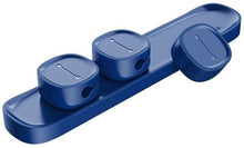 Заредете изображение във визуализатора на галерията – BASEUS cable organizer Cross Peas Cable Clip Blue ACWDJ-03
