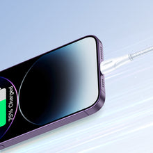 Заредете изображение във визуализатора на галерията – Joyroom cable USB - Lightning 2.4A 0.25 m white (S-UL012A11)
