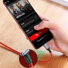 Заредете изображение във визуализатора на галерията – Ugreen US294 USB-C 2.0 / USB-C 2.0 3A cable - red
