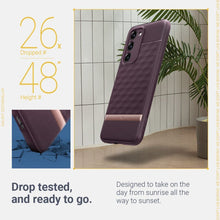 Заредете изображение във визуализатора на галерията – CASEOLOGY Parallax case for SAMSUNG S23 burgundy
