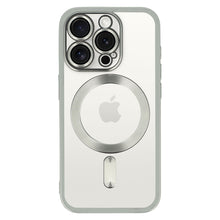 Заредете изображение във визуализатора на галерията – Metallic Magsafe Case for Iphone 13 Pro Silver
