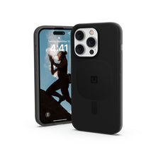 Заредете изображение във визуализатора на галерията – ( uag ) urban armor gear dot [u] гръб за iphone 13 / 14 compatible z magsafe black - TopMag
