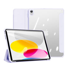 Заредете изображение във визуализатора на галерията – Dux Ducis Copa case for iPad 10.9'' 2022 (10 gen.) smart cover stand purple
