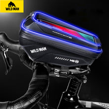Заредете изображение във визуализатора на галерията – WILDMAN Bicycle bag MS88 waterproof 1,2L
