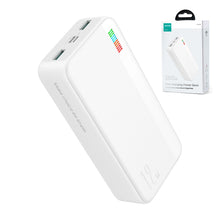 Заредете изображение във визуализатора на галерията – Joyroom powerbank 30000mAh Dazzling Series 12W white (JR-T018)

