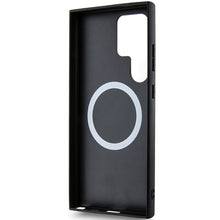 Заредете изображение във визуализатора на галерията – Original Case BMW hardcase Carbon Tricolor Line MagSafe BMHMS24L23PUDTK for Samsung Galaxy S24 Ultra Black
