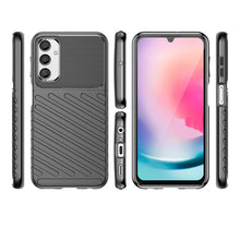 Заредете изображение във визуализатора на галерията – Thunder Case case for Samsung Galaxy A24 4G silicone armor case black
