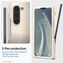 Заредете изображение във визуализатора на галерията – Spigen THIN FIT PEN GALAXY Z Fold 5 PEARLED IVORY
