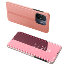 Заредете изображение във визуализатора на галерията – Clear View Case for Xiaomi Redmi 11A / Poco C55 / Redmi 12C Flip Cover Pink
