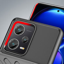 Заредете изображение във визуализатора на галерията – Thunder Case case for Xiaomi Redmi Note 12 Pro+ silicone armor case black
