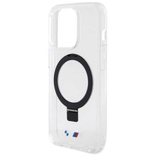 Заредете изображение във визуализатора на галерията – BMW Ring Stand M Collection MagSafe case for iPhone 15 Pro Max - transparent
