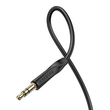 Заредете изображение във визуализатора на галерията – Borofone Cable BL16 - jack 3,5mm to jack 3,5mm - 1 metr black
