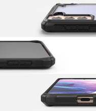 Заредете изображение във визуализатора на галерията – Ringke Fusion X durable PC Case with TPU Bumper for Samsung Galaxy S21+ 5G (S21 Plus 5G) black (FUSG0067)
