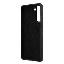 Заредете изображение във визуализатора на галерията – Original faceplate case BMW BMHCS21MSIVTBK for SAMSUNG S21 Plus (Stripes M Collection / black)
