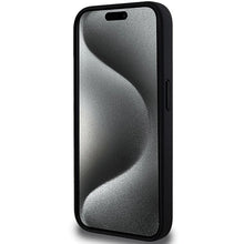 Заредете изображение във визуализатора на галерията – BMW Perforated Tricolor Line case for iPhone 15 Pro - black
