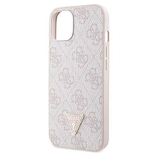 Заредете изображение във визуализатора на галерията – Guess GUHCP14XP4TDSCPP case for iPhone 14 Pro Max 6.7" - pink Crossbody 4G Metal Logo

