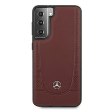 Заредете изображение във визуализатора на галерията – Original faceplate case MERCEDES MEHCS21SARMRE for SAMSUNG S21 (Urban Line / red)
