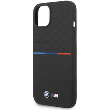Заредете изображение във визуализатора на галерията – BMW M Silicone Pattern MagSafe Case for iPhone 15/14/13 - Black
