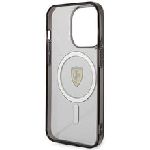 Заредете изображение във визуализатора на галерията – Ferrari FEHMP14XURKT iPhone 14 Pro Max 6.7" clear/transparent hardcase Outline Magsafe
