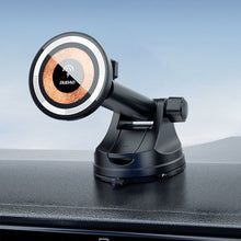 Заредете изображение във визуализатора на галерията – Dudao F12MAX+ cockpit magnetic holder with MagSafe inductive charger - black
