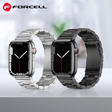 Заредете изображение във визуализатора на галерията – FORCELL F-DESIGN FA10 strap for Apple Watch 38/40/41mm silver
