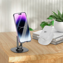 Заредете изображение във визуализатора на галерията – HOCO desktop stand rotating dual axis Winner HD6 (4,5' - 7") black
