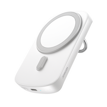 Заредете изображение във визуализатора на галерията – Joyroom inductive power bank 6000mAh with ring and stand up to 20W white (JR-W030)
