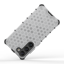 Заредете изображение във визуализатора на галерията – Honeycomb case for Samsung Galaxy S23 armored hybrid cover blue
