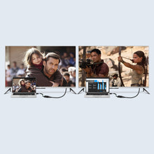 Заредете изображение във визуализатора на галерията – Ugreen cable adapter cable HDMI (male) - VGA (female) black (MM102)

