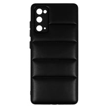 Заредете изображение във визуализатора на галерията – Leather 3D Case for Samsung Galaxy S20 FE/Lite design 2 black
