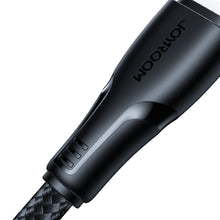 Заредете изображение във визуализатора на галерията – Joyroom cable USB - Lightning 2.4A 0.25 m black (S-UL012A11)
