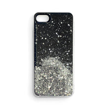Заредете изображение във визуализатора на галерията – Star Glitter Shining Cover for iPhone 13 black
