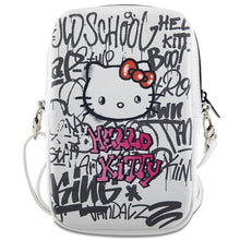 Заредете изображение във визуализатора на галерията – Hello Kitty Graffiti Kitty Head bag - white
