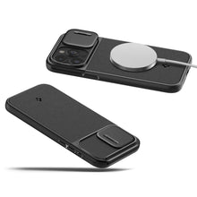 Заредете изображение във визуализатора на галерията – Spigen OPTIK ARMOR MAG MAGSAFE IPHONE 15 PRO MAX BLACK

