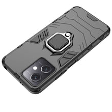 Заредете изображение във визуализатора на галерията – Ring Armor Case for Xiaomi Redmi Note 12 5G / Poco X5 5G Armor Cover Magnetic Holder Ring Black
