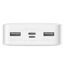 Заредете изображение във визуализатора на галерията – Power bank baseus bipow - 20 000mah lcd quick charge pd15w white ppdml-j02 - TopMag
