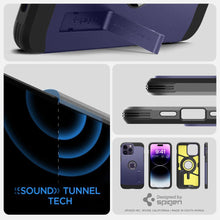 Заредете изображение във визуализатора на галерията – Spigen TOUGH ARMOR MAG MAGSAFE IPHONE 14 PRO DEEP PURPLE
