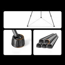 Заредете изображение във визуализатора на галерията – Professional Ugreen LP661 tripod for smartphones and cameras - black and gray
