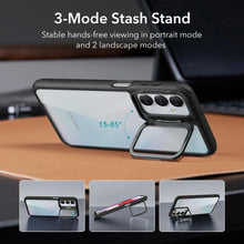Заредете изображение във визуализатора на галерията – ESR CLASSIC KICKSTAND GALAXY M34 5G CLEAR/BLACK
