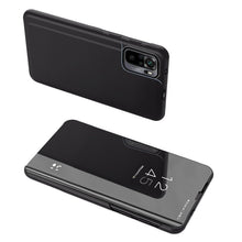 Заредете изображение във визуализатора на галерията – Clear View Case cover for Xiaomi 13 Pro cover with a flap black
