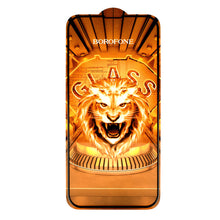 Заредете изображение във визуализатора на галерията – Borofone Tempered glass TG12 Full Screen 5D for Iphone 14/13/13 Pro - 10 pieces
