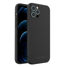 Заредете изображение във визуализатора на галерията – Wozinsky Color Case silicone flexible durable case iPhone 12 Pro black
