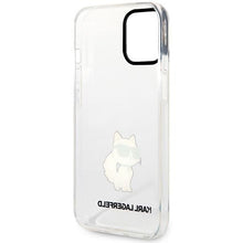 Заредете изображение във визуализатора на галерията – Karl Lagerfeld KLHCP12MHNCHTCT iPhone 12 /12 Pro 6.1" transparent hardcase Ikonik Choupette
