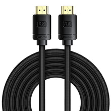 Заредете изображение във визуализатора на галерията – Baseus High Definition Series HDMI 8K - HDMI 8K cable 5m black

