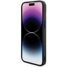 Заредете изображение във визуализатора на галерията – Original Case GUESS Croco Triangle Metal Logo hardcase GUHCP15SPCRTHCK for Iphone 15 black
