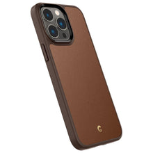 Заредете изображение във визуализатора на галерията – Spigen CYRILL KAJUK MAG MAGSAFE IPHONE 14 PRO MAX SADDLE BROWN
