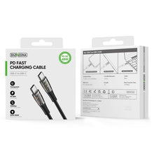 Заредете изображение във визуализатора на галерията – Duzzona A6 60W USB C to USB C Transparent
