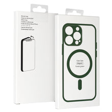 Заредете изображение във визуализатора на галерията – Acrylic Color Magsafe Case for Iphone 12 green
